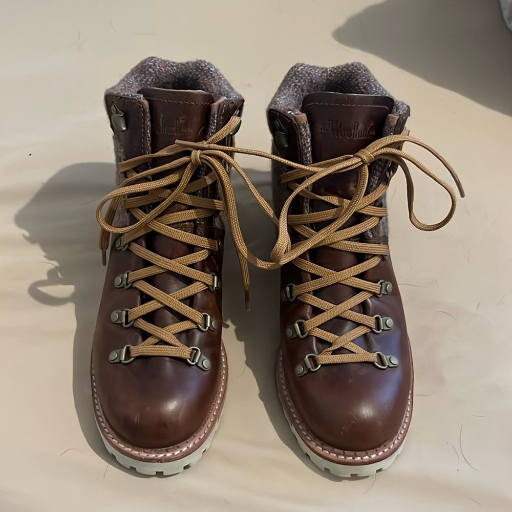 Woolrich 1830 Leather/ Wool Hiking Boots